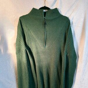 Native Youth Oversized Zip Knitted Jumper